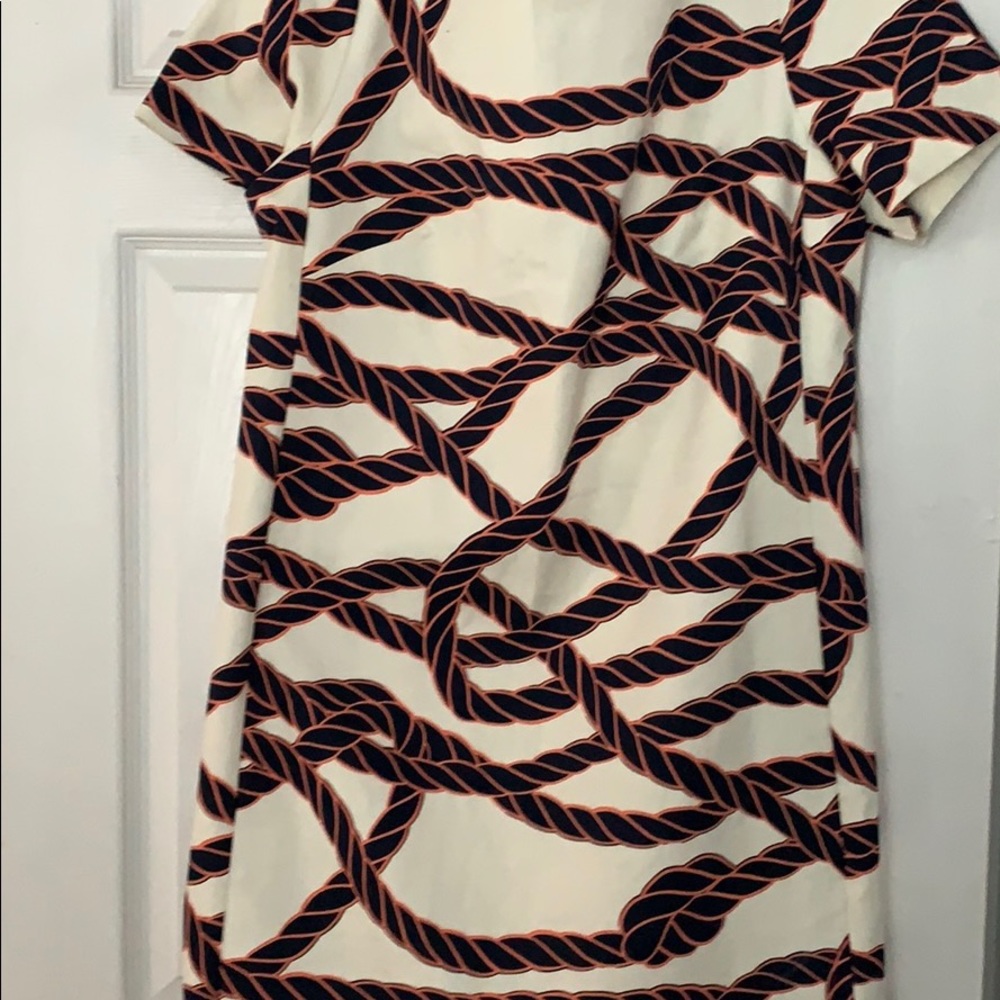 Anthropologie Mauve dress with open cut out bow